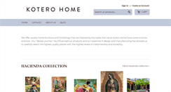 Desktop Screenshot of koterohome.com